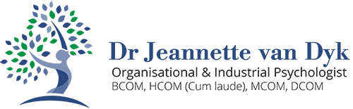 Dr Jeannette van Dyk, Organisational & Industrial Psychologist