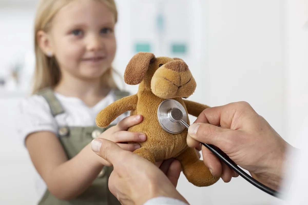 Little Steps Paediatrics social post: gentle, caring healthcare for children