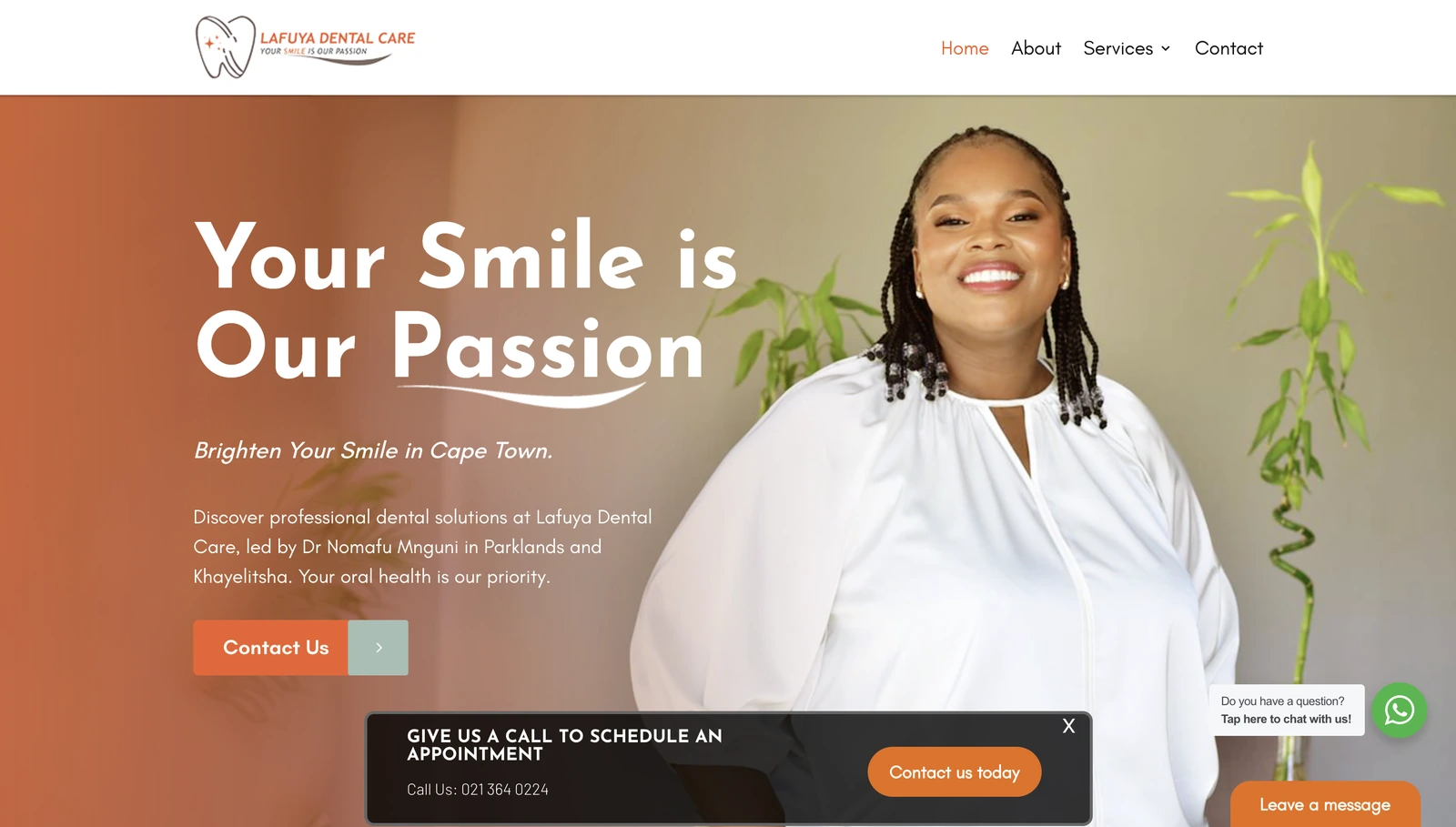 A dental website