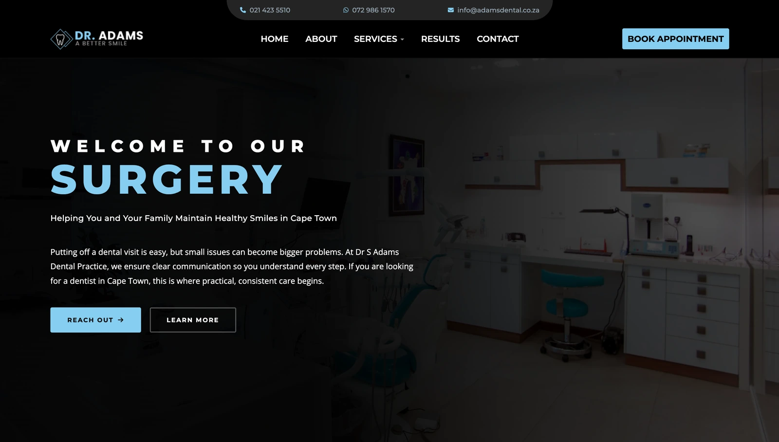 A dental website