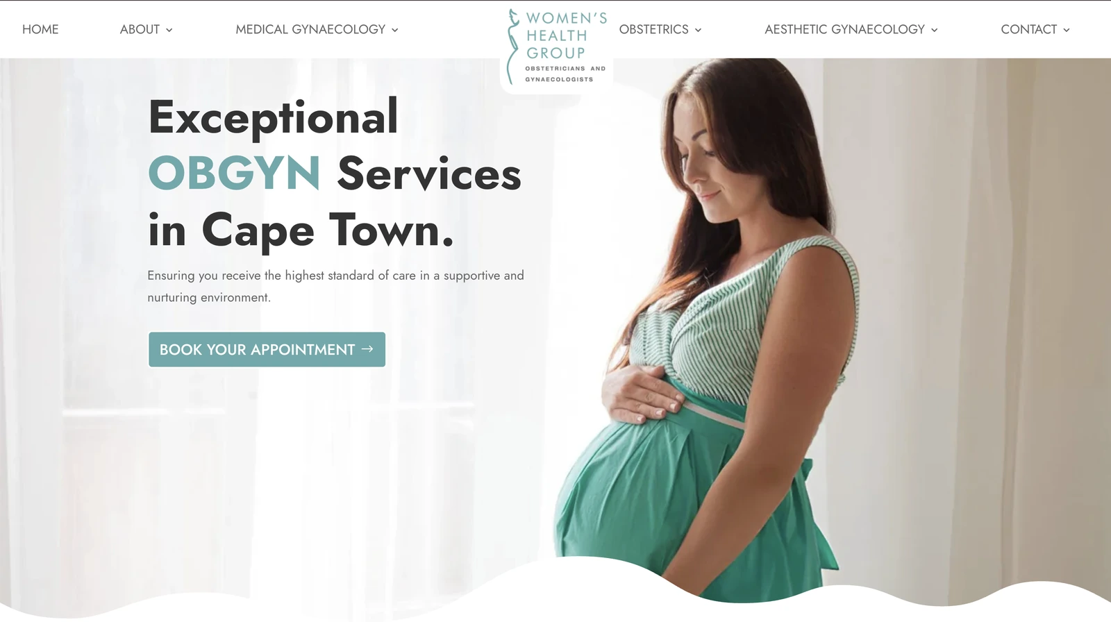 A gynaecology website by Avily