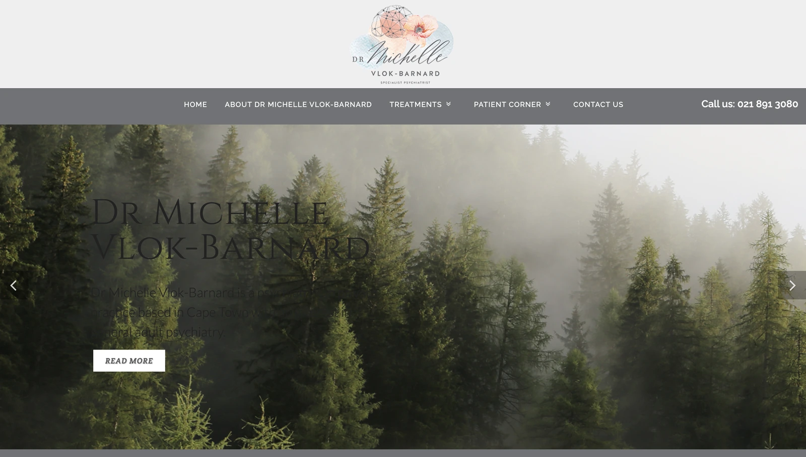A psychology website by Avily