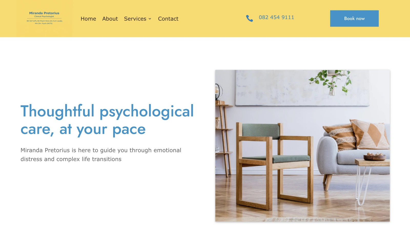 A psychology website by Avily