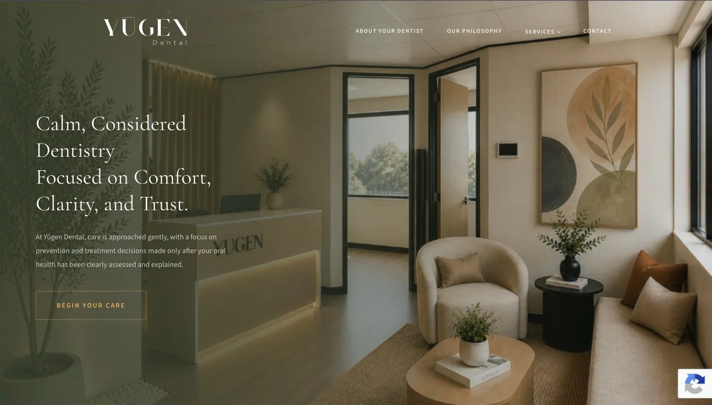 Yugen Dental website