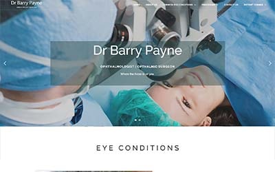 Avily | Optometry Website Example